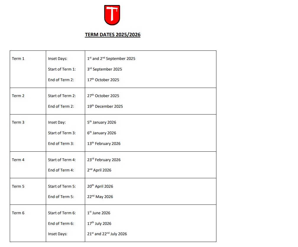 Term Dates  25/26